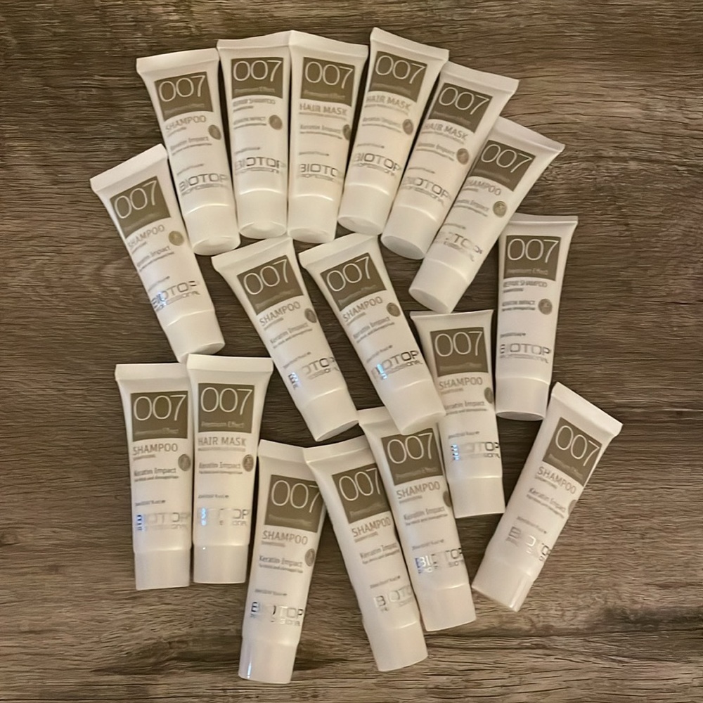 Biotop 007 Premium Effect Keratin Hair Mask Lot